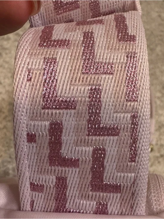 Lululemon Everywhere Belt Bag 1L L Monogram Metallic Blissful Pink/Gold - RARE - Picture 14 of 15